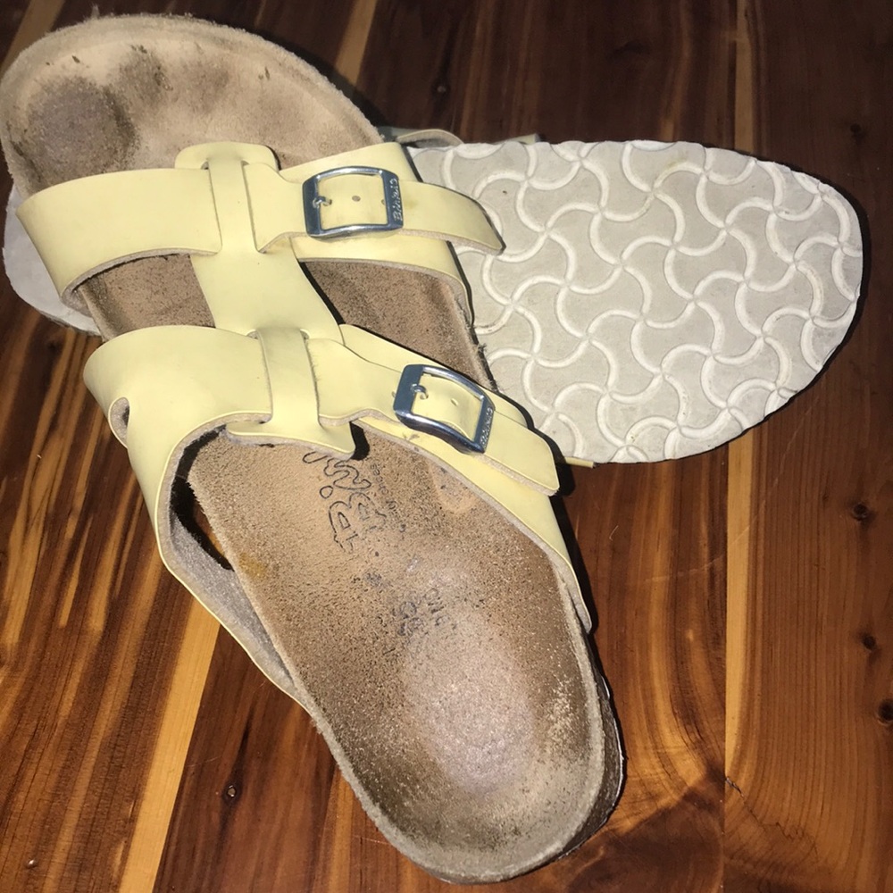 Birkis by Birkenstock.